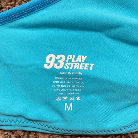 2 Piece Set | Bubble Blue Butterfly Bikini - Picture 7 of 11